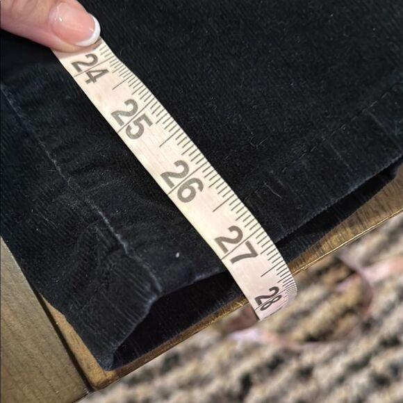 Chico's Classic Black Corduroy Pants size 16 short - Picture 5 of 7